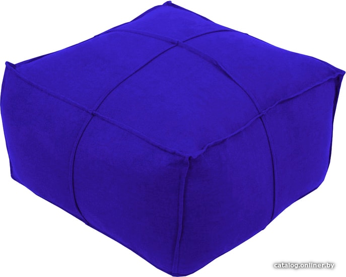 

Пуф Мама рада! Magna Ottoman 70x70x45 (грета premium, василек, съемный чехол)