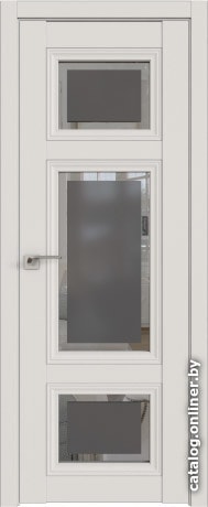 

Межкомнатная дверь ProfilDoors 2.105U 70x200 (дарквайт, стекло square графит)