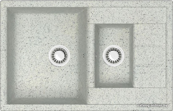

Кухонная мойка Zett Lab 210/Q10 (светло-серый)