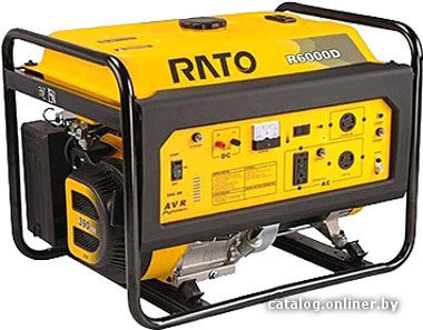 

Бензиновый генератор Rato R6000D