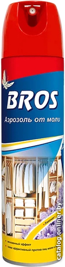 

Спрей от насекомых Bros От моли (150 мл)