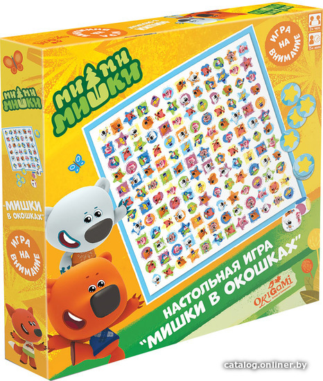 

Настольная игра Origami Game МиМиМишки. Мишки в окошках 07384