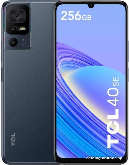 

Смартфон TCL 40SE T610K 4GB/128GB (темно-серый)