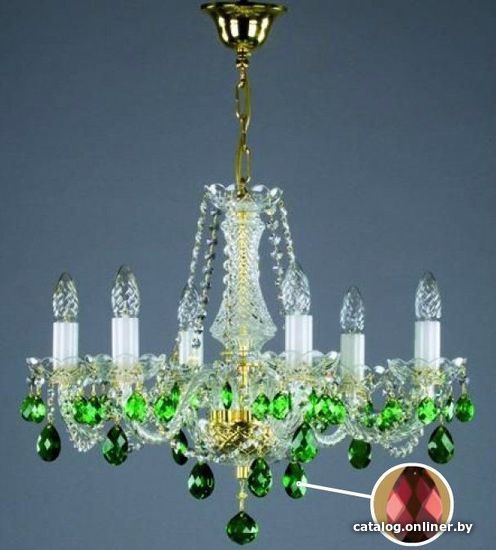 

Подвесная люстра ArtGlass Radka Vi. Full Cut R14 Red