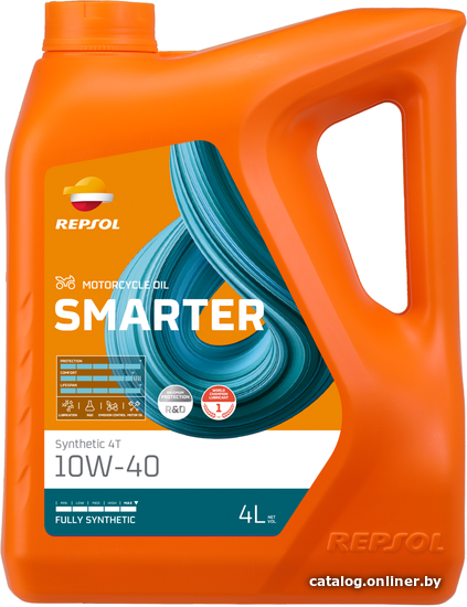 

Моторное масло Repsol Smarter Synthetic 4T 10W-40 4л