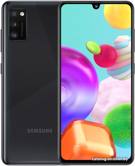

Смартфон Samsung Galaxy A41 SM-A415F/DSM 4GB/64GB (черный)