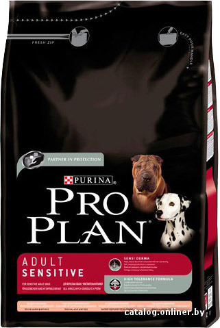 

Сухой корм для собак Pro Plan Adult Sensitive Salmon & Rice 7.5 кг