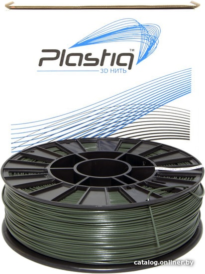 

Пластик PlastiQ PLA 1.75 мм 900 г (темно-зеленый)