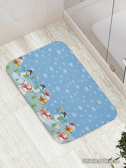 

Коврик для ванной JoyArty Вечеринка снеговиков bath_6924