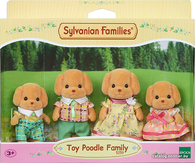 

Фигурка Sylvanian Families Семья Той Пуделей 5259