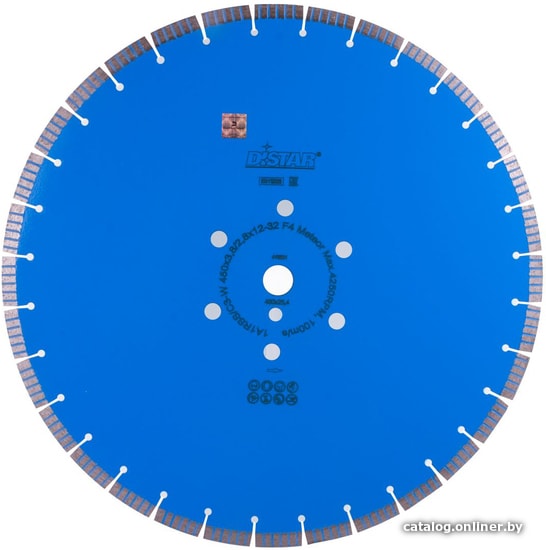 

Отрезной диск алмазный Distar 1A1RSS/C3-W 500x3.8/2.8x12x25.4-36 Meteor 12385055031