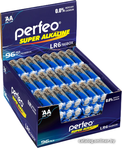 

Батарейка Perfeo Super Alkaline AA PF LR6/96BOX 96шт