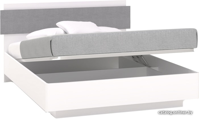 

Кровать Шатура Rimini белый/туя 160x200 AR6-01.DR