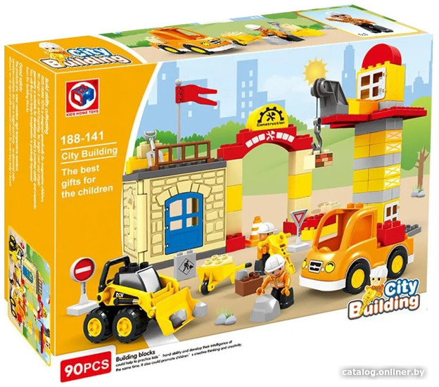 

Конструктор Kids Home Toys Городские строители 188-141 2496920