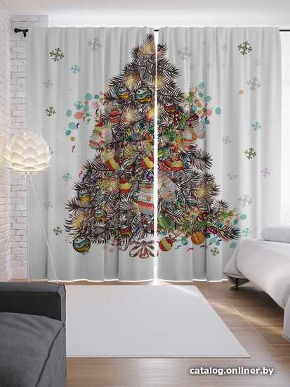 

Комплект штор JoyArty Место для подарков 1.45x2.65 м p_78658_145x265 (2 шт)