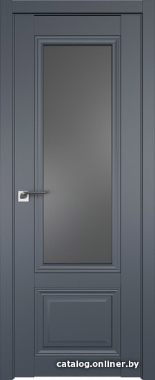 

Межкомнатная дверь ProfilDoors 2.103U 60x200 (антрацит, стекло графит)