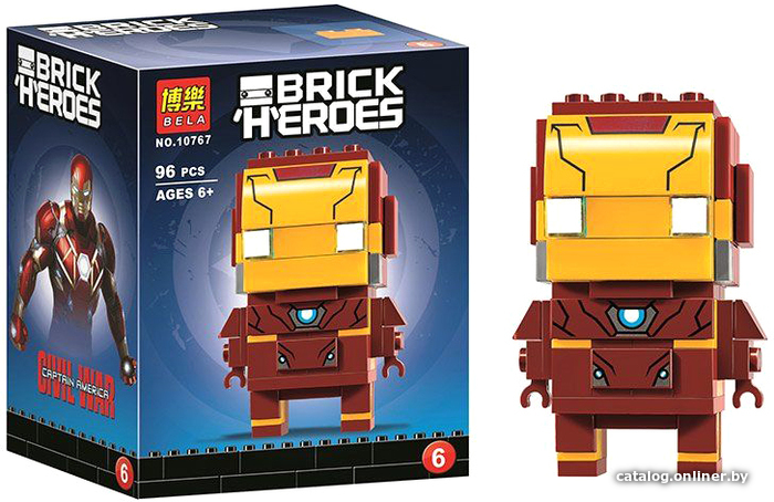 

Конструктор Bela Brick Heroes 10767 Старк