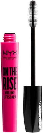 

Тушь для ресниц NYX Professional Makeup On the Rise Объемная Liftscara Black 10 мл
