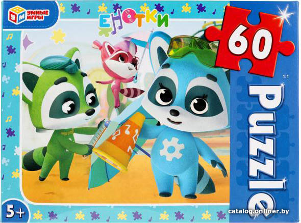 

Пазл Умные игры Е-Нотки (60 эл)