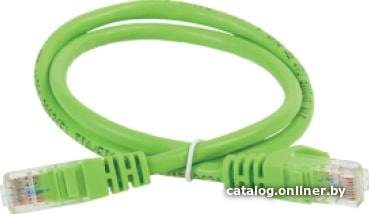 

Кабель ITK RJ45 - RJ45 PC02-C5EU-05M (0.5 м, зелёный)