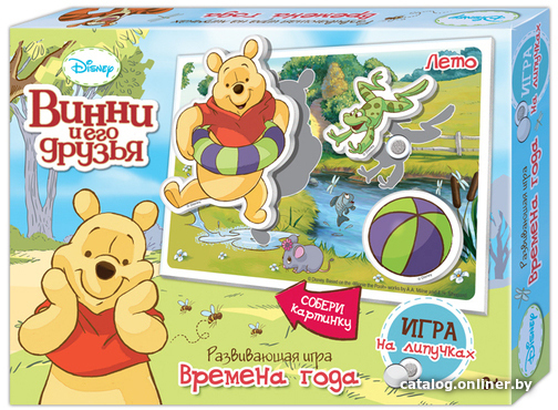 

Игра на липучках Русский стиль Дисней Времена года RS-03272