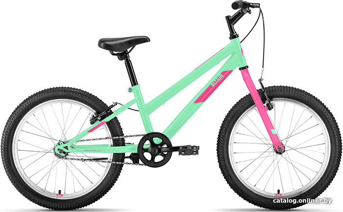 

Детский велосипед Altair MTB HT 20 low 2022 (мятный/розовый)