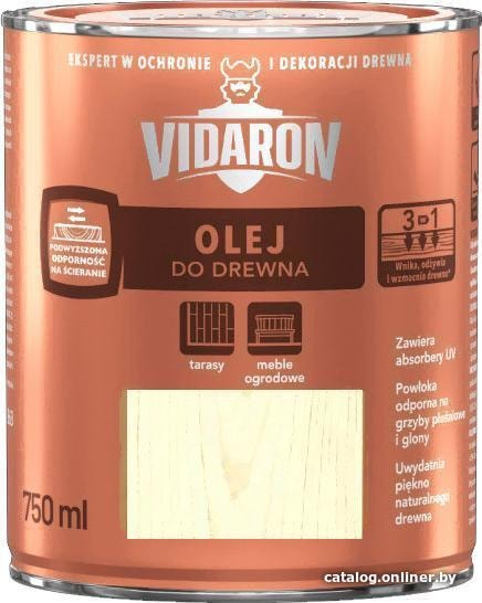 

Масло Vidaron D06 0.75 л (белый дуб)