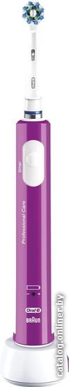 

Электрическая зубная щетка Oral-B Pro 400 (фиолетовый)