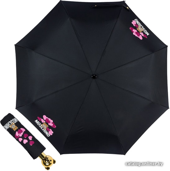 

Складной зонт Moschino 8054-OCA Balloons Bear Black