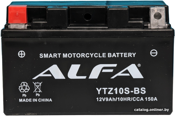 

Мотоциклетный аккумулятор ALFA YTZ10S-BS (9 А·ч)