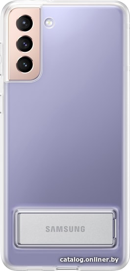 

Чехол для телефона Samsung Clear Standing Cover для Galaxy S21+ (прозрачный)