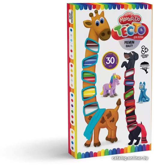 

Тесто для лепки Danko Toys Master Do TMD-19-01 (30 цв)