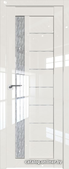 

Межкомнатная дверь ProfilDoors 37L 90x200 (магнолия люкс, стекло дождь белый)