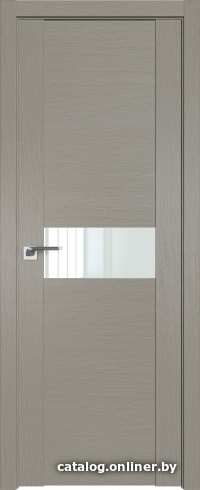 

Межкомнатная дверь ProfilDoors 2.05XN 90x200 (стоун, стекло lacobel белый лак)