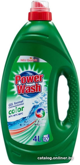 

Гель для стирки Power Wash Color 4 л.