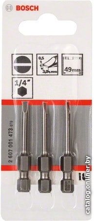 

Набор бит Bosch 2607001473 (3 предмета)