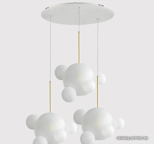 

Подвесная люстра ImperiumLoft Bubble Bolle Bls Lamp White Glass Circle 99038-22