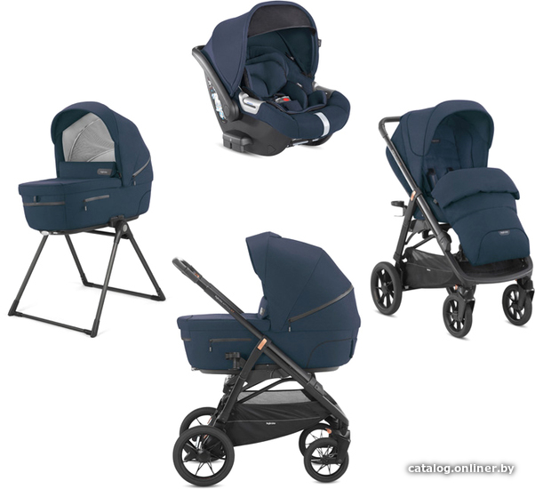 

Универсальная коляска Inglesina Aptica Quattro 2022 (4 в 1, polar blue)