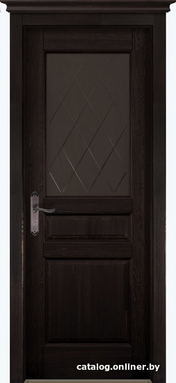 

Межкомнатная дверь ОКА Валенсия 80x200 (венге/стекло графит)