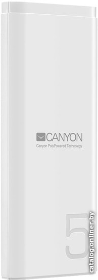 

Внешний аккумулятор Canyon CNE-CPB05W