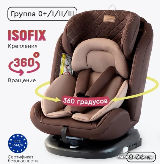 

Детское автокресло Tomix Major Isofix CS-002 (коричневый)