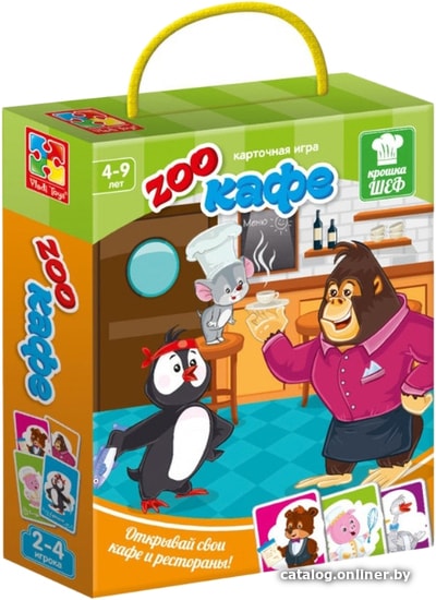 

Настольная игра Vladi Toys Зоокафе VT2308-09