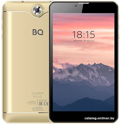 

Планшет BQ-Mobile BQ-7040G Charm Plus 16GB 3G (золотистый)