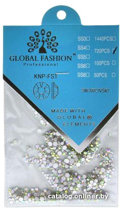 

Наклейки для ногтей Global Fashion Камни Swarovski KA-10-5 (цветные)