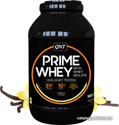 

Протеин QNT Prime Whey (ваниль, 2кг)
