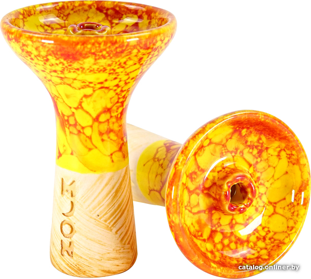

Чаша Moon Hookah Phunnel Marble (orange red)