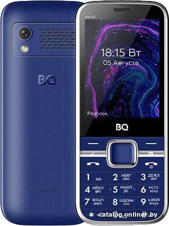 

Кнопочный телефон BQ-Mobile BQ-2800L Art 4G (синий)