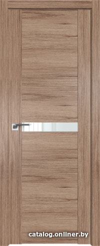 

Межкомнатная дверь ProfilDoors 2.01XN 50x190 (салинас светлый, стекло Lacobel Белый лак)