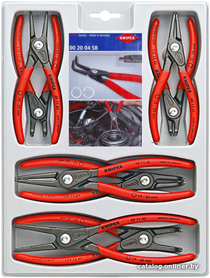 

Специнструмент Knipex 002004SB (8 предметов)