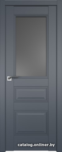 

Межкомнатная дверь ProfilDoors 67U 60x200 (антрацит/стекло графит)